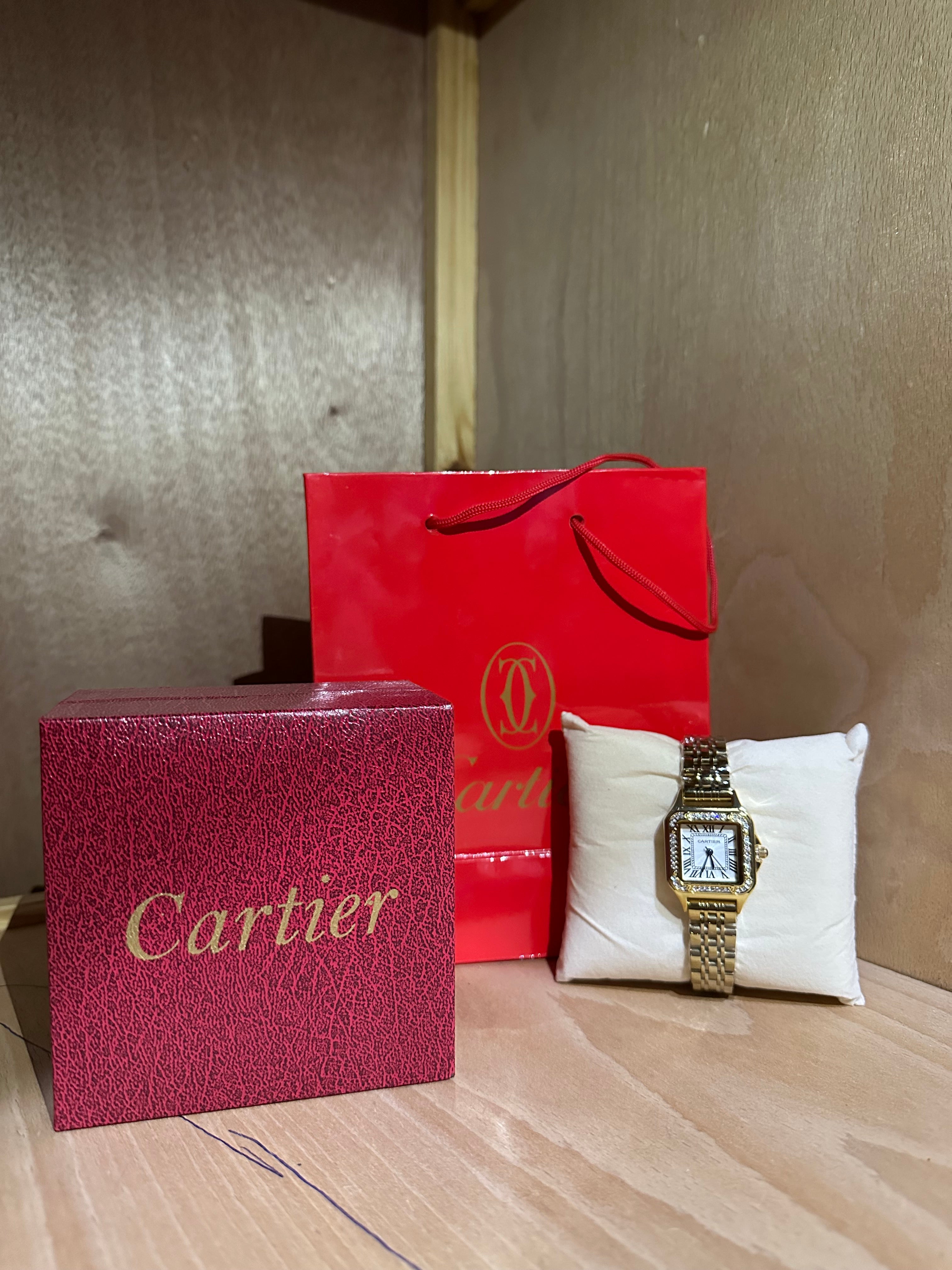 CARTIER WOMEN WATCH with COMPLETE BOX