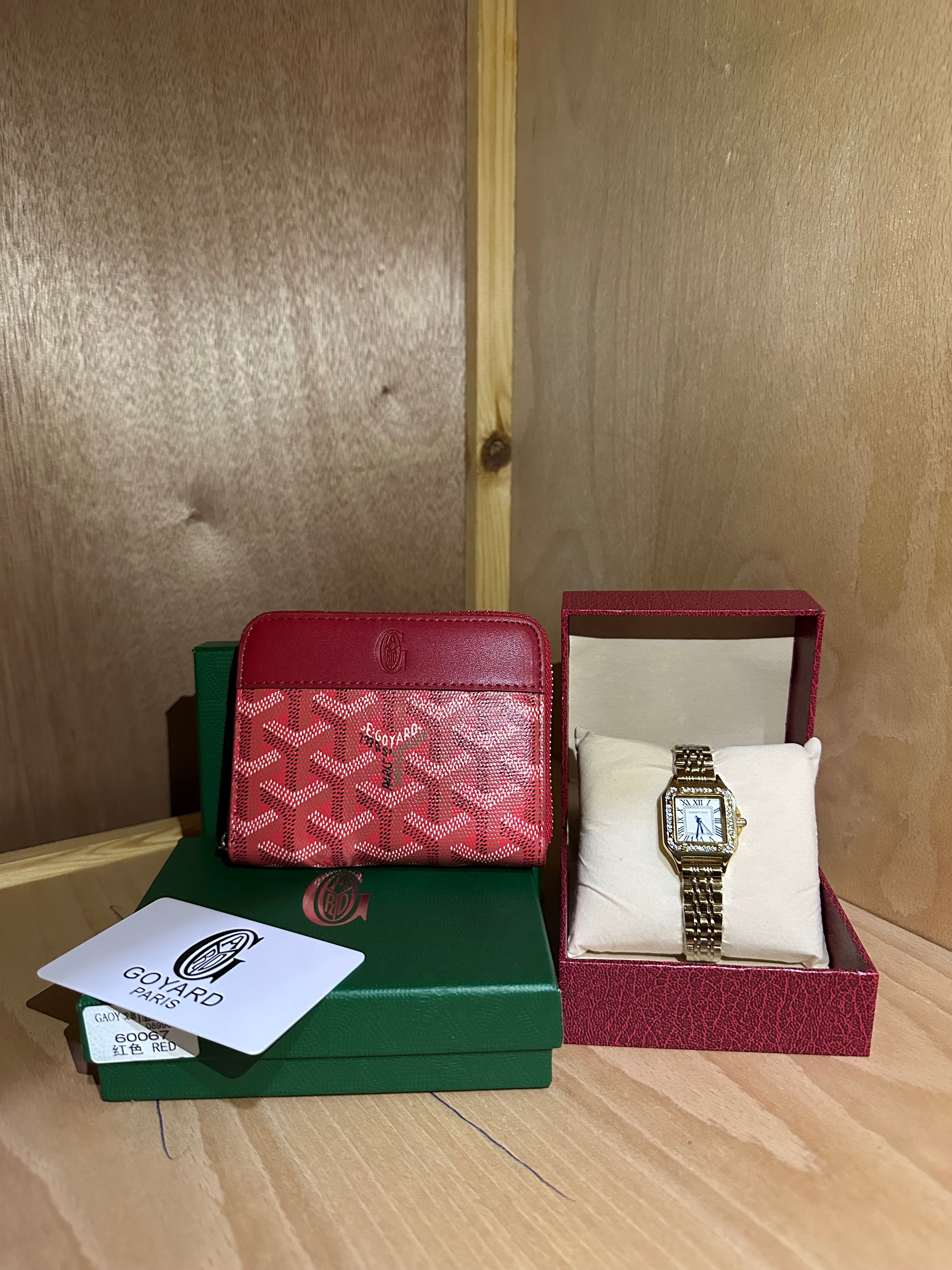 CARTIER & WALLET WITH BOX